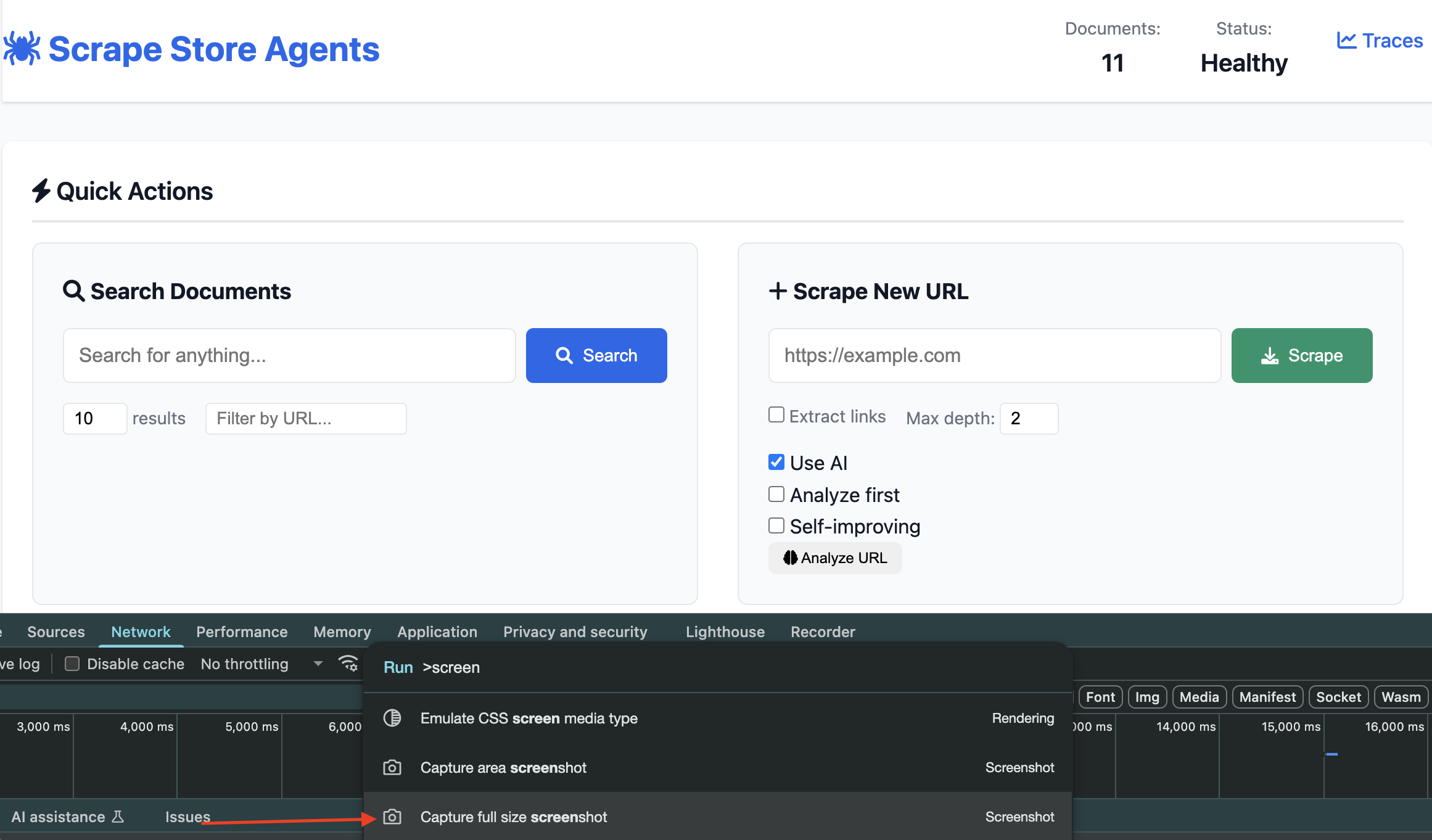 Chrome Full Page Screenshot