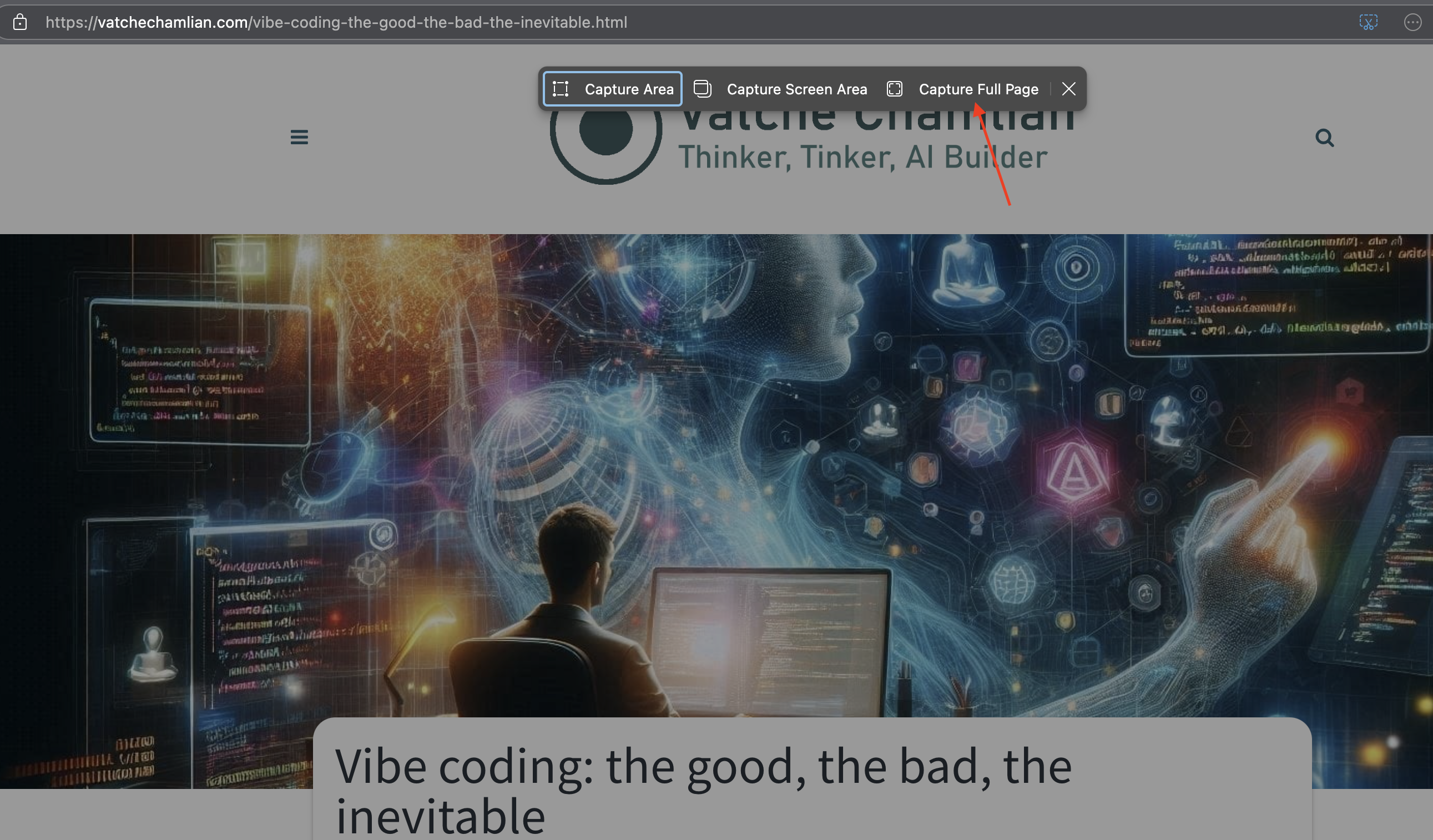Edge Screenshot Tool